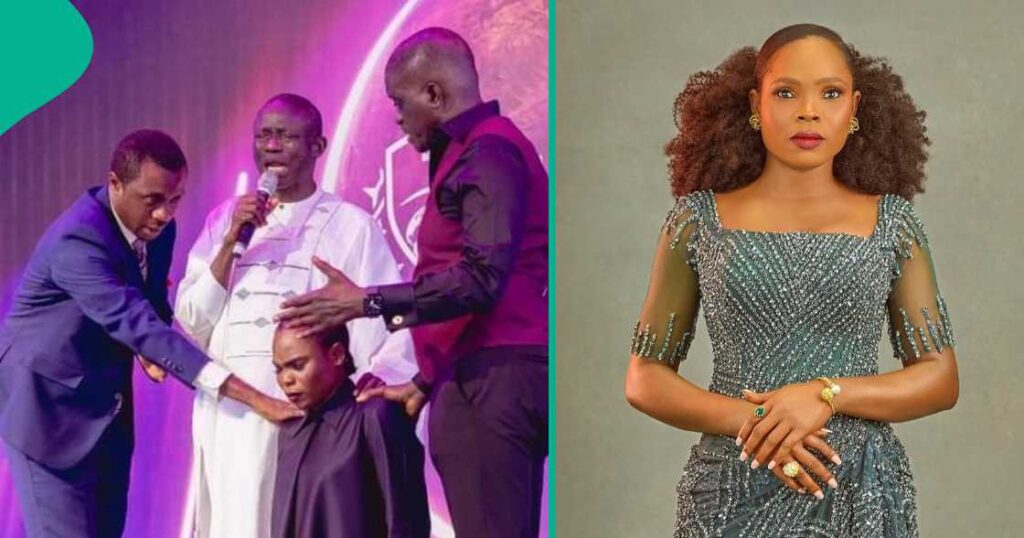 First woman Apostle? - Pastor Chris Delvan spurs Christians on social media as he Ordains Gospel Singer Victoria Orenze an Apostle