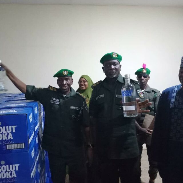 Over 200 Cartons of Alcoholic Drinks seized by Hisbah in Sokoto