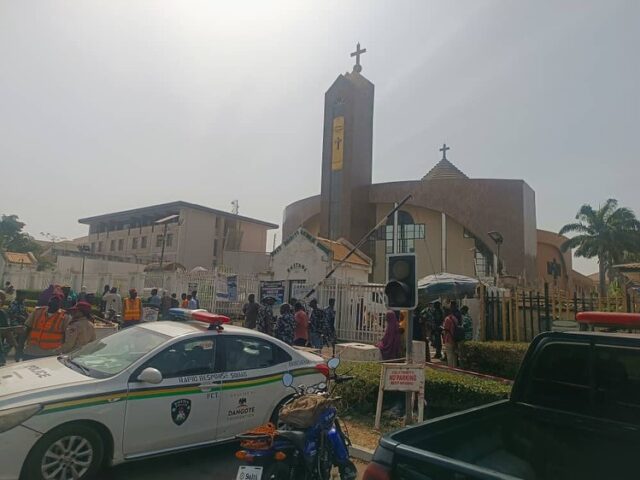 Ten Persons Reportedly Dies in a Stampede, and many injured, While struggling for Food in Abuja Church