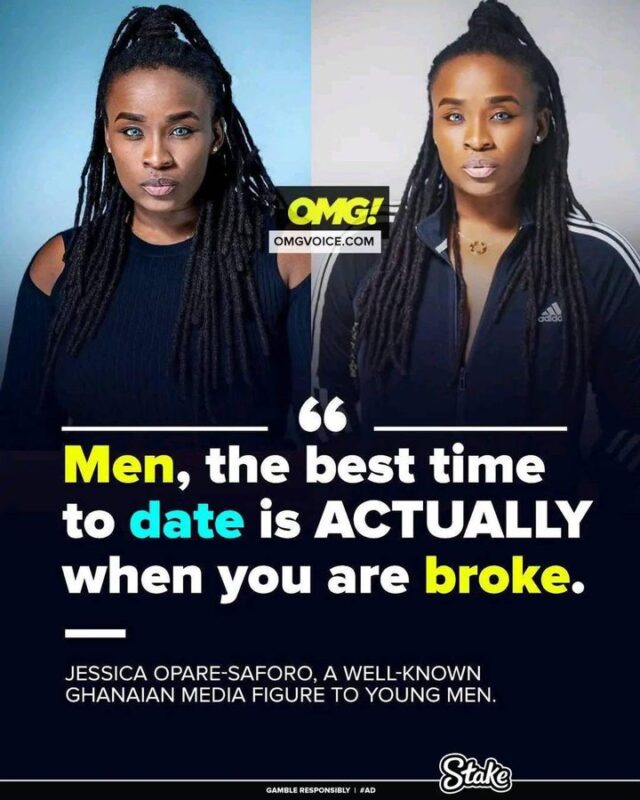 "Men, the Best time to Date is when you are Broke" - Ghanaian Lady says