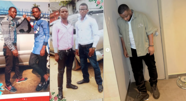 Comedian Sabinus Shares Throwback Photos of his Younger self when he was Suffering