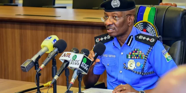 IGP Egbetokun Bans Police Officers in Mufti from Carrying Rifles, Warns Against Rights Violations