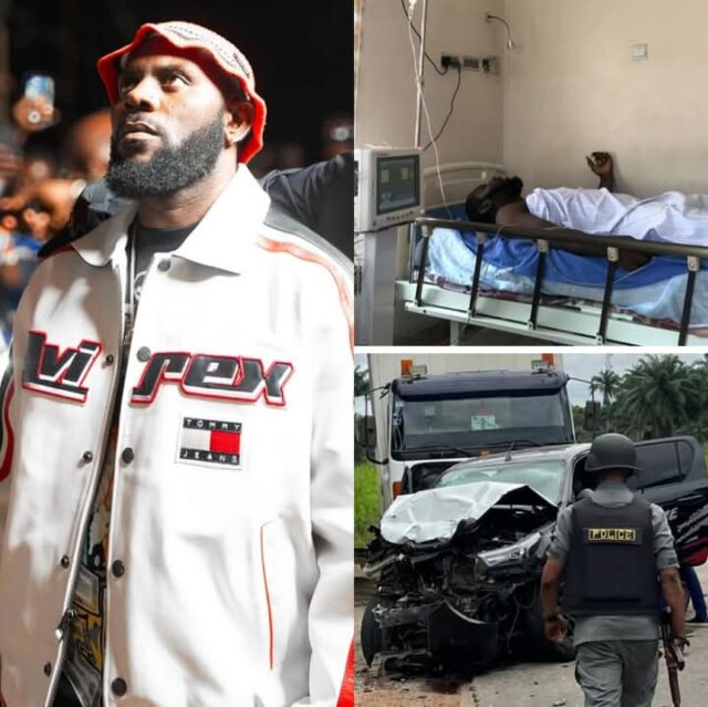 OdumoduBlvck Hospitalized after Surviving a Fatal Accident