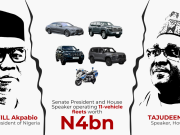 Amidst Economic Hardship, the Senate President and Speaker of the House of Reps alone Have a Convoy Worth N4 billion, while Tinubu Tells Common Citizens to Manage their Life Amidst Economic Hardship, the Senate President and Speaker of the House of Reps alone Have a Convoy Worth N4 billion, while Tinubu Tells Common Citizens to Manage their Life