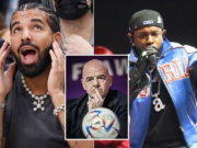 FIFA Takes Drake Kendrick Lamar Beef into World Cup — Drake Might be the First Performer in Maiden FIFA World Cup Halftime Show, as FIFA Finalizes Plans to include a Halftime Show like the NFF and NBA Drake Might be the First Performer in Maiden FIFA World Cup Halftime Show, as FIFA Finalizes Plans to include a Halftime Show like the NFF and NBA