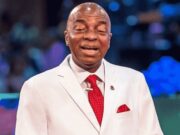 VIDEO: A Woman Somewhere in the U.S. Got Pregnant Immediately after Touching my Leg — Bishop Oyedepo A Woman Somewhere in the U.S. Got Pregnant Immediately after Touching my Leg — Bishop Oyedepo