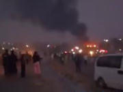 JUST IN: Fuel Tanker Losses Control, Crashes and Explodes, Lighting many vehicles, with many feared dead in Abuja (VIDEO) Fuel Tanker Losses Control, Crashes and Explodes, Lighting many vehicles, with many feared dead in Abuja