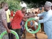 VIDEO: Kogi Lawmaker Empowers Constituents with One Motorcycle Tyre each VIDEO: Kogi Lawmaker Empowers Constituents with One Motorcycle Tyre each