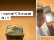 NYSC Allowee: Nigerians React as Honest Corps Member Receives N777,000 Instead of N77,000 and Returns the Money to NYSC (VIDEO) NYSC Allowee: Nigerians React as Honest Corps Member Receives N777,000 Instead of N77,000 and Returns the Money to NYSC (VIDEO)