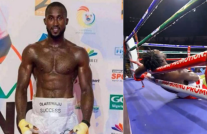 VIDEO: See How Nigerian Boxing Star Collapsed and Died in Ring During Fight in Ghana VIDEO: See How Nigerian Boxing Star Collapsed and Died in Ring During Fight in Ghana