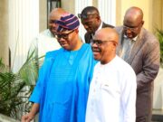 PHOTOS: Senate President Visits Minister of F.C.T Nyesom Wike in his Residence amid Tinubu’s Declaration of State of Emergency in Rivers State PHOTOS: Senate President Visits Minister of F.C.T Nyesom Wike in his Residence amid Tinubu's Declaration of State of Emergency in Rivers State