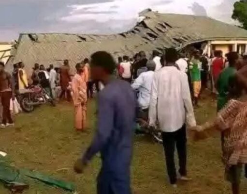 Exam Hall Collapses on Students Writing WAEC in Taraba Exam Hall Collapses on Students Writing WAEC in Taraba