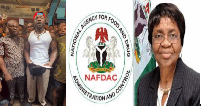 NAFDAC Sends Warning to VeryDarkMan Over Anambra Drug Market Lockdown and N700,000 Re-opening Fees