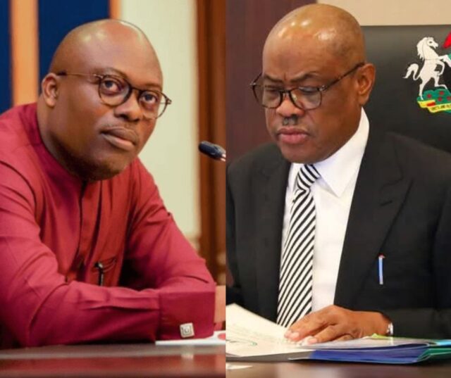 Suspended Rivers Governor Fubara Visits Wike, Says he Wants Peace