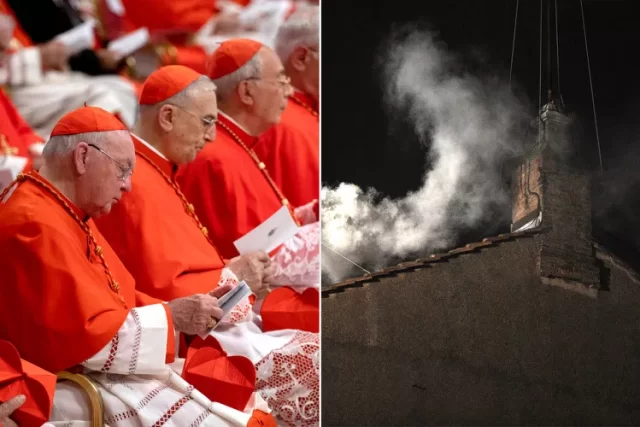 New Pope Election: Black Smoke Fills the Vatican Sky Indicating that No Pope has Emerged from the Conclave Yet (VIDEO) New Pope Election: Black Smoke Fills the Vatican Sky Indicating that No Pope has Emerged from the Conclave Yet (VIDEO)