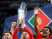 Ronaldo Ends the GOAT Debate as he Wins his Third International Trophy after beating Yamal’s Spain at the UEFA Nations League Final Ronaldo Ends the GOAT Debate as he Wins his Third International Trophy after beating Yamal's Spain at the UEFA Nations League Final