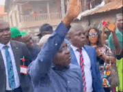 VIDEO: See How Abians Rejoiced Seeing their Governor Alex Otti as he Commissioned Fourteen Roads With Streetlights in Aba See How Abians Rejoiced Seeing their Governor Alex Otti as he Commissioned Fourteen Roads With Streetlights in Aba