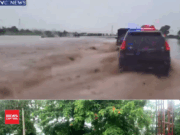 Tinubu Visits Benue: Heavy Rain with Flood as President Tinubu’s Convoy Struggle to Drive — Benue Pupils Wait Under the Rain to Welcome the President (VIDEOS) Tinubu Visits Benue: Heavy Rain with Flood as President Tinubu's Convoy Struggle to Drive — Benue Pupils Wait Under the Rain to Welcome the President (VIDEOS)