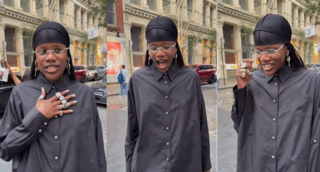 VIDEO: Tinubu's Daughter Oyinda Tinubu Spotted in New York in Stunning Outfit — Nigerians React Over Her Accent and Dress