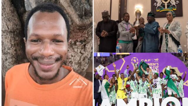 "Tinubu’s government gifting Super Falcons $100k each plus a three-bedroom flat is Misuse of Public funds" — Media Influencer Daniel Regha Says