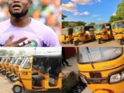 Super Eagles Goalkeeper Stanley Nwabali Donates 50 Tricycles to Empower Youths in Hometown Super Eagles Goalkeeper Stanley Nwabali Donates 50 Tricycles to Empower Youths in Hometown