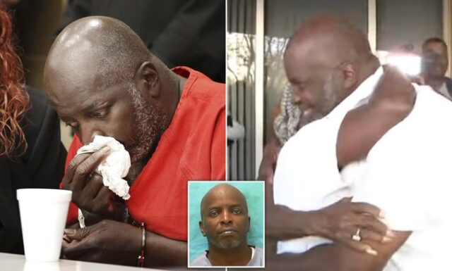 BREAKING: Man Freed After Serving 34 Years in Prison For a Crime He Did Not Commit; to Get $1.7 Million Compensation (VIDEO)