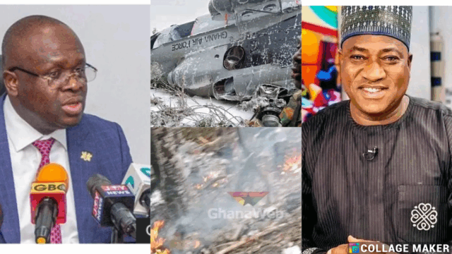 BREAKING: Military Helicopter Crash in Ghana Kills Two Ghanaian Ministers and Six Others