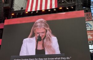 VIDEO: “On the Cross our Saviour said, Father forgive them for they know not what they do; that young man, I forgive him” — Erika Kirk Forgives Husband’s Killer at Charlie Kirk Memorial VIDEO: "On the Cross our Saviour said, Father forgive them for they know not what they do; that young man, I forgive him" — Erika Kirk Forgives Husband’s Killer at Charlie Kirk Memorial