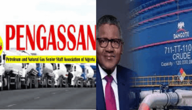 BREAKING: PENGASSAN Shuts Down Dangote Refinery, Fertiliser Plants