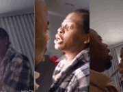 VIDEO: Moment Fight Broke out Between an Abroad-based Nigerian Couple; Wife Brought out a Knife VIDEO: Moment Fight Broke out Between Abroad-based Nigerian Couple; Wife Brought out a Knife