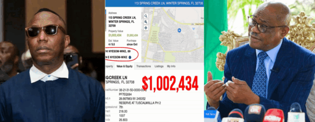 VIDEO: "My wife and children are Americans, They Can Buy a House there, it's none of my Business, Sowore is being Bribed" — Wike Speaks out on Alleged U.S. Property Acquisition