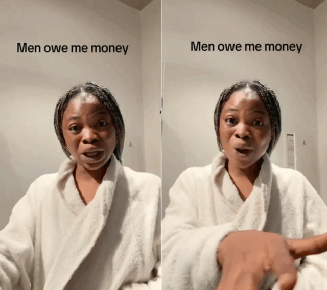 VIDEO: “Every Man Owes Women Money” – Nigerian Lady Stirs Reactions Online