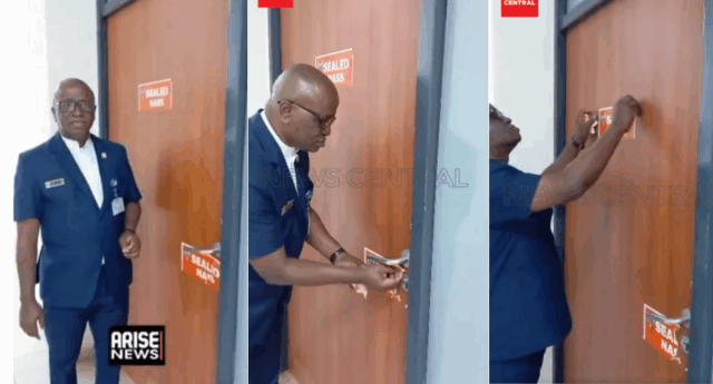 WATCH: See Moment Nigerian Senate Unsealed Senator Natasha Akpoti-Uduaghan’s Office After Six-Month Suspension
