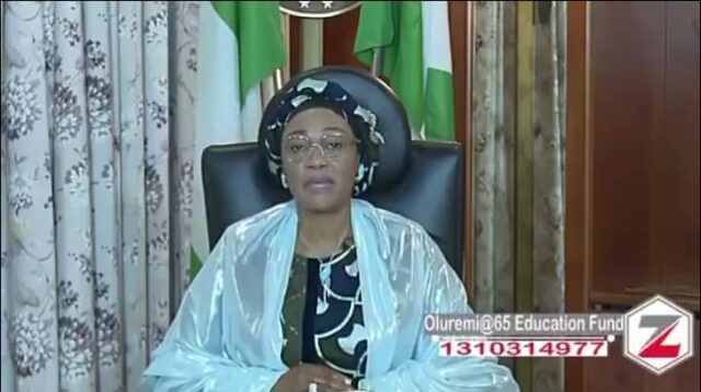 VIDEO: Uproar as Nigeria's First Lady Remi Tinubu Begs Nigerians to Donate Money for Her 65th Birthday