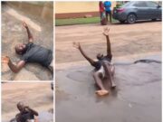VIDEO: Moment Man Went Rolling on the Ground, Worshipping God as His Wife Finally Gave Birth After Three Years of Waiting on God VIDEO: Moment Man Went Rolling on the Ground, Worshipping God as His Wife Finally Gave Birth After Three Years of Waiting on God
