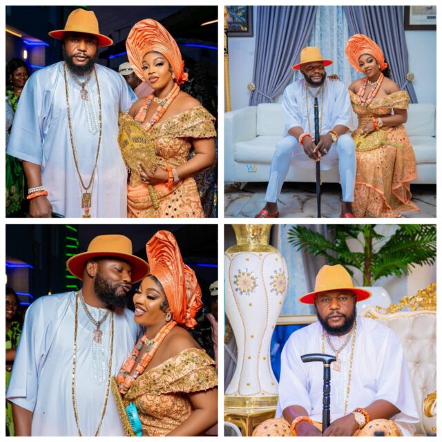 BREAKING: Polygamous Delta Billionaire and Chief Priest Marries His '19th' Wife