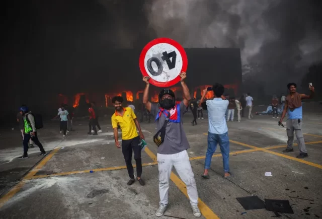 VIDEO: Fierce Revolution in Nepal Tagged "Gen-Z Protest" Topples Government; Houses of President, Prime Minister and other Ministers Set Ablaze