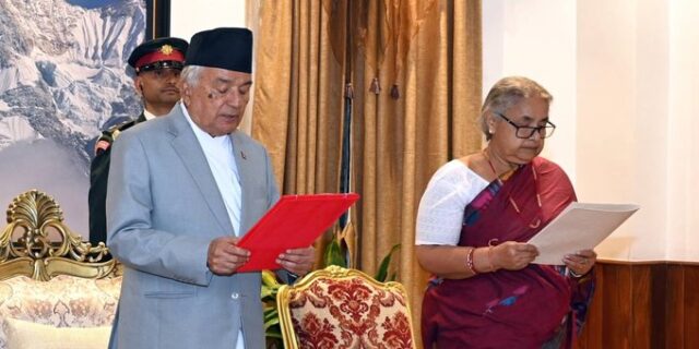 VIDEO: Nepal Swears-in First Female Prime Minister After Deadly Protests Which Led to Mass Resignations