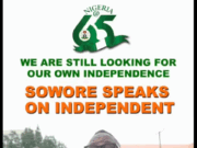 VIDEO: “Nigeria is yet to attain independence; we only changed colonial masters” — Sowore VIDEO: "Nigeria is yet to attain independence; we only changed colonial masters" — Sowore