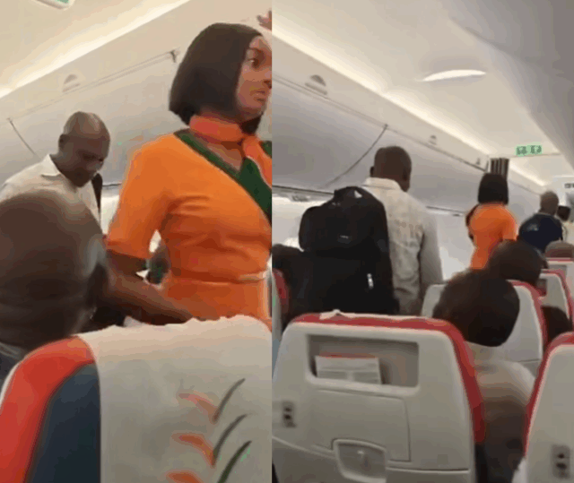 Airplane Drama: Man Caught on Abuja-Bound Plane After Allegedly Stealing ₦290,000 from Passenger’s Luggage (Video)