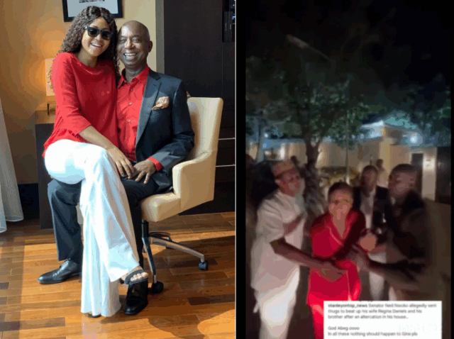 VIDEO: "Regina is battling with drugs and alcohol abuse, she is the violent one" — Sen. Ned Nwoko Denies Being Abusive to Regina Daniels, Says He Has Never Beaten any of His Wives Before