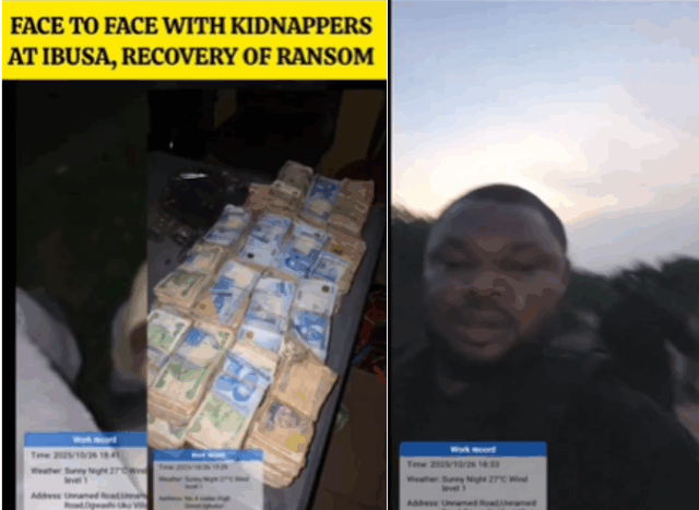 VIDEO: ₦7.5 Million Recovered from Kidnappers in Delta After Gun Battle — Harrison Gwamnishu