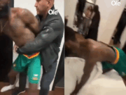 VIDEO: Moment Cameroonian Footballer Nicolas Moumi Was Caught Cheating on Her Russian Girlfriend in Their Shared Apartment VIDEO: Moment Cameroonian Footballer Nicolas Moumi Was Caught Cheating on Her Russian Girlfriend in Their Shared Apartment