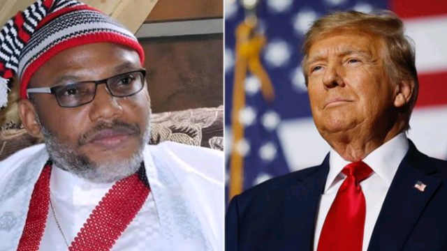 Nnamdi Kanu Writes Trump, Claims There is 'Hidden Genocide' Against Igbo Christians in the South East
