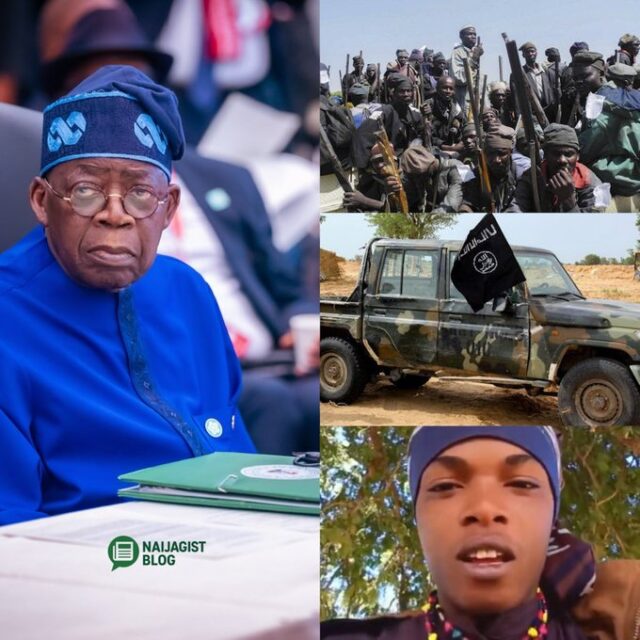 JUST IN: "In the days ahead, we will Kidnap President Tinubu" — Terrorist Commander Brags About Kidnapping Governors and the President (Video)