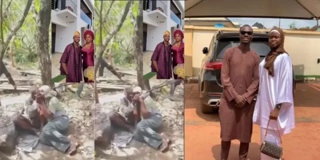 VIDEO: Edo Couple Kidnapped in Their New Home Begs for Rescue as Kidnappers Demand N50m Ransom, Threatens to Shoot Pregnant Wife