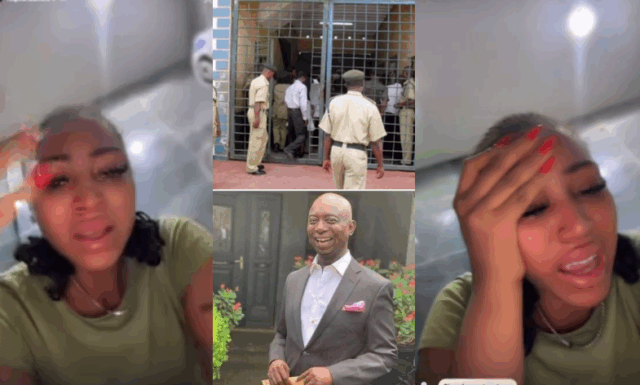 BREAKING: Regina Daniels in Tears, Says She Will Go Back to Ned Nwoko So That Her Brother Would be Released (Video)
