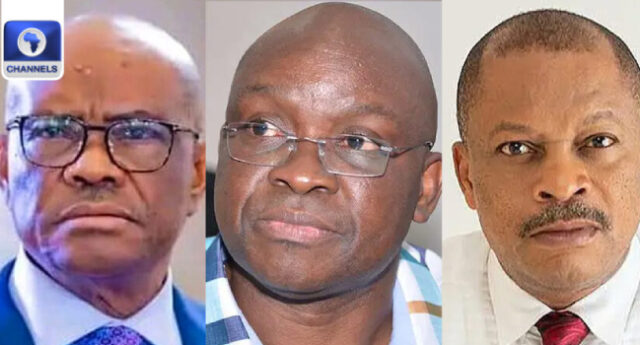 BREAKING: PDP Expels Wike, Fayose, Anyanwu at National Convention (Video)