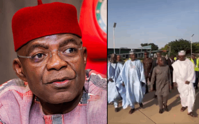 VIDEO: Footage From Abia Governor Alex Otti's Visit to Nnamdi Kanu in Sokoto Prison