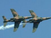NEWS SHOCK: Nigerian Air Force Jet Crashes In Niger, Pilots Eject Safely
